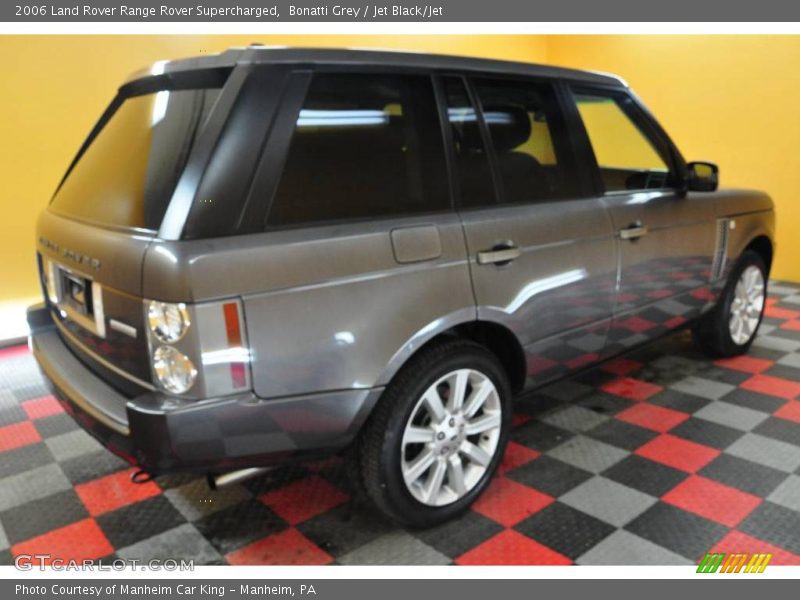 Bonatti Grey / Jet Black/Jet 2006 Land Rover Range Rover Supercharged