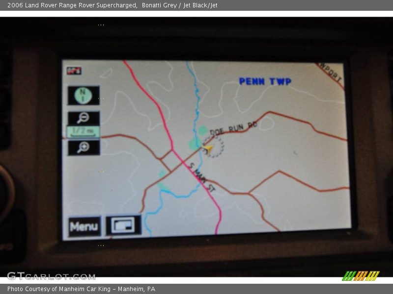 Bonatti Grey / Jet Black/Jet 2006 Land Rover Range Rover Supercharged