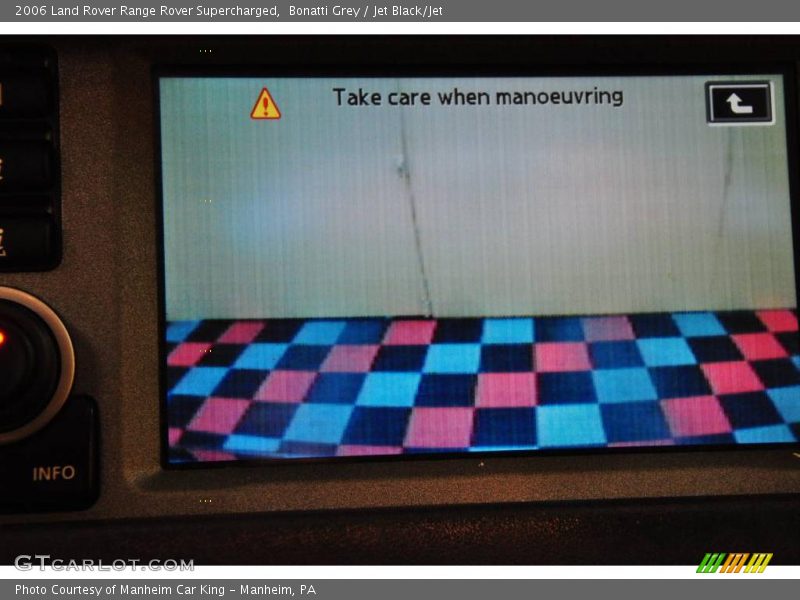 Bonatti Grey / Jet Black/Jet 2006 Land Rover Range Rover Supercharged