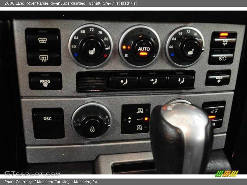 Bonatti Grey / Jet Black/Jet 2006 Land Rover Range Rover Supercharged