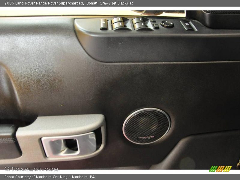 Bonatti Grey / Jet Black/Jet 2006 Land Rover Range Rover Supercharged
