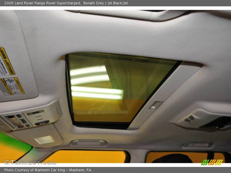 Bonatti Grey / Jet Black/Jet 2006 Land Rover Range Rover Supercharged
