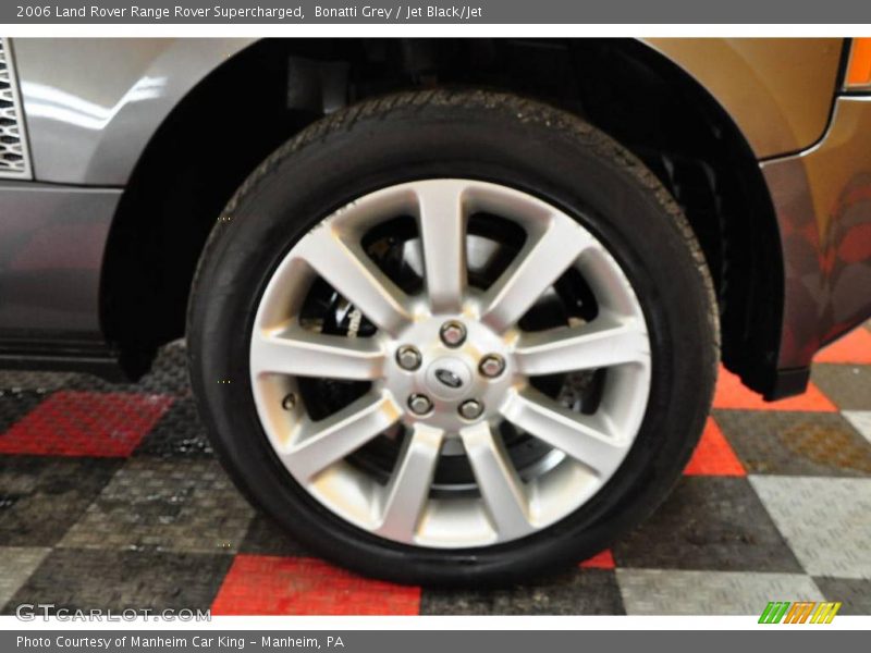 Bonatti Grey / Jet Black/Jet 2006 Land Rover Range Rover Supercharged