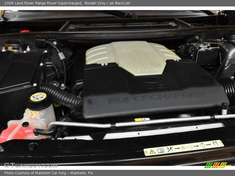 Bonatti Grey / Jet Black/Jet 2006 Land Rover Range Rover Supercharged