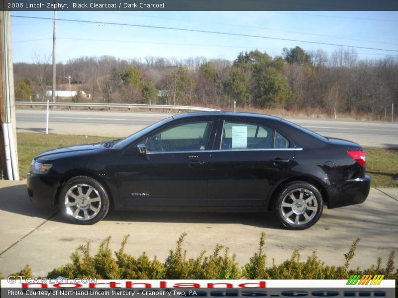 Black Clearcoat / Dark Charcoal 2006 Lincoln Zephyr