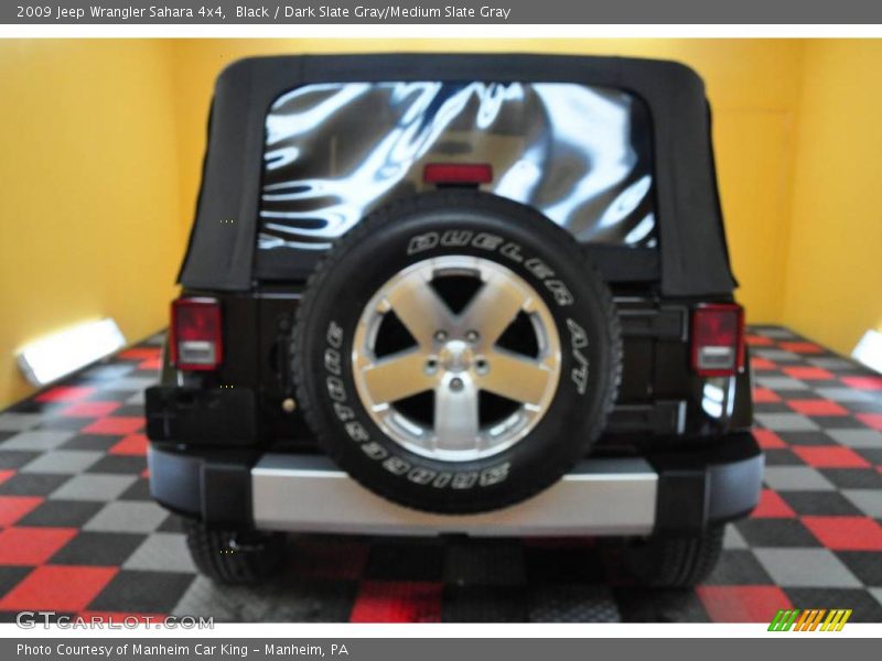Black / Dark Slate Gray/Medium Slate Gray 2009 Jeep Wrangler Sahara 4x4