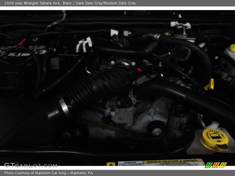 Black / Dark Slate Gray/Medium Slate Gray 2009 Jeep Wrangler Sahara 4x4