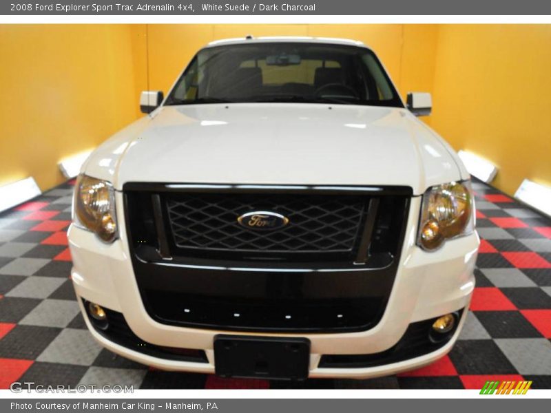 White Suede / Dark Charcoal 2008 Ford Explorer Sport Trac Adrenalin 4x4
