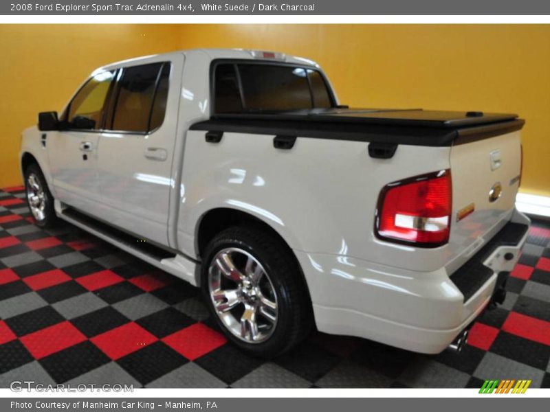 White Suede / Dark Charcoal 2008 Ford Explorer Sport Trac Adrenalin 4x4