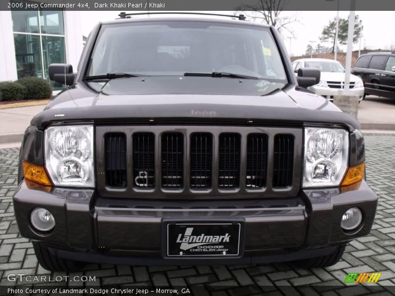 Dark Khaki Pearl / Khaki 2006 Jeep Commander 4x4