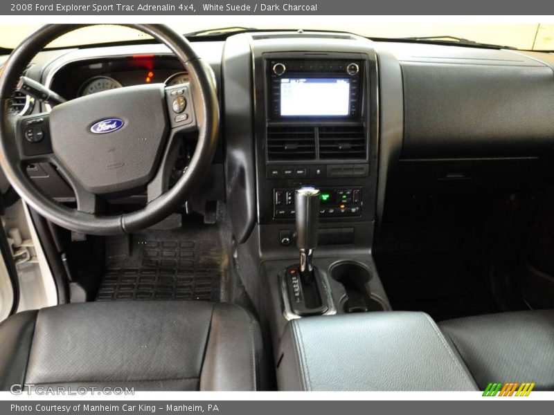 White Suede / Dark Charcoal 2008 Ford Explorer Sport Trac Adrenalin 4x4