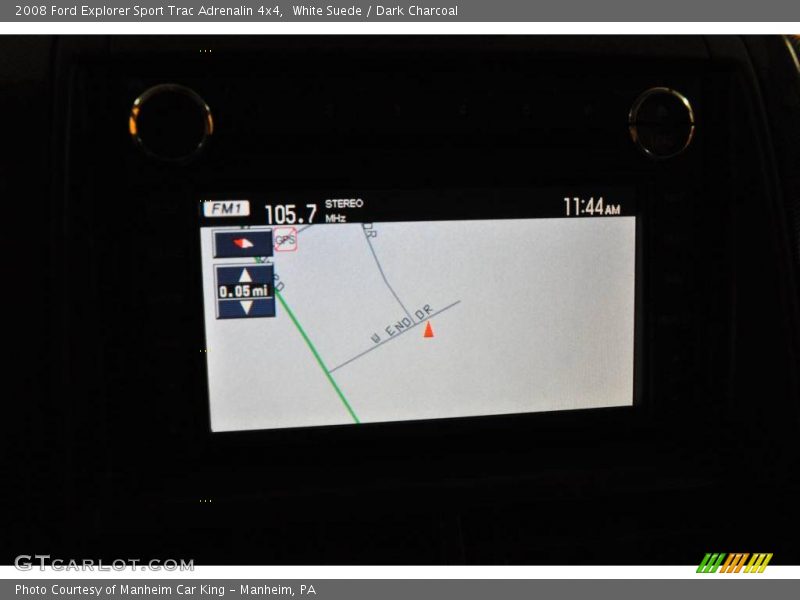 White Suede / Dark Charcoal 2008 Ford Explorer Sport Trac Adrenalin 4x4