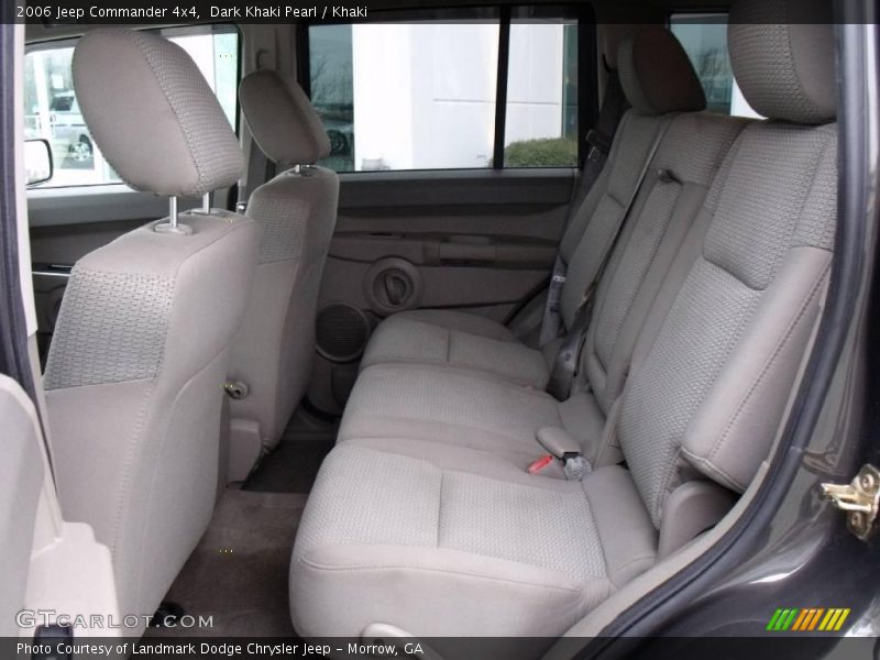 Dark Khaki Pearl / Khaki 2006 Jeep Commander 4x4