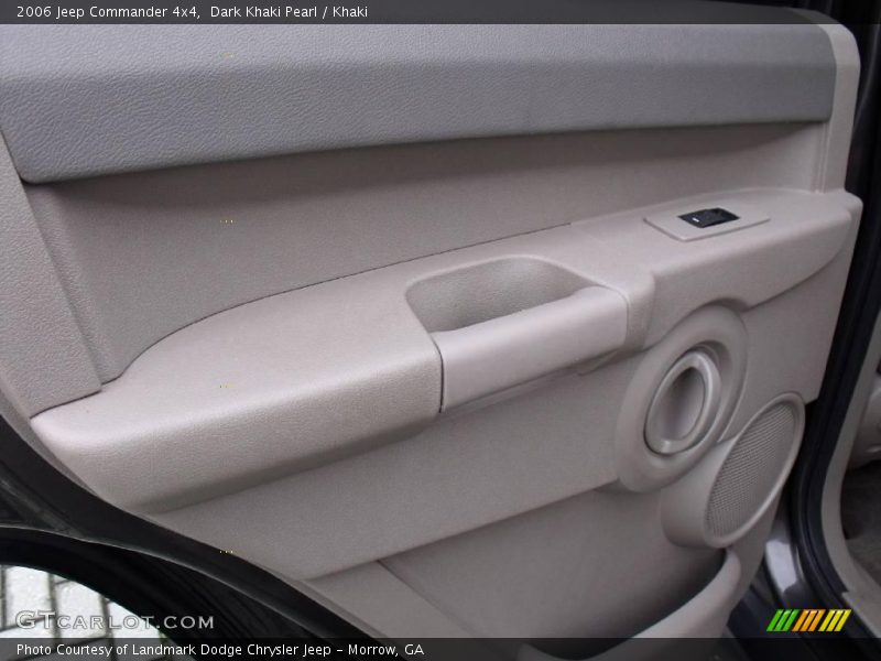 Dark Khaki Pearl / Khaki 2006 Jeep Commander 4x4