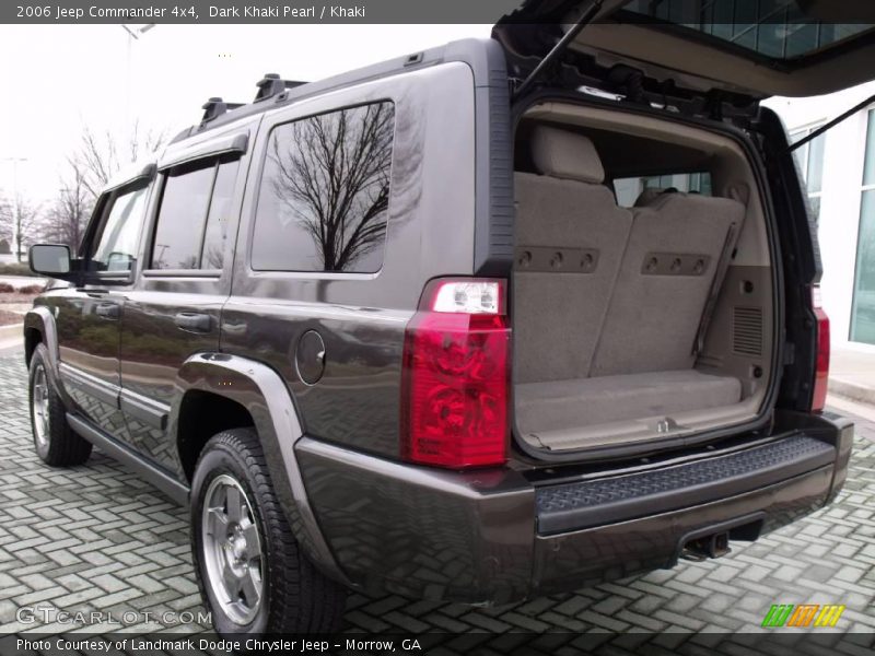 Dark Khaki Pearl / Khaki 2006 Jeep Commander 4x4