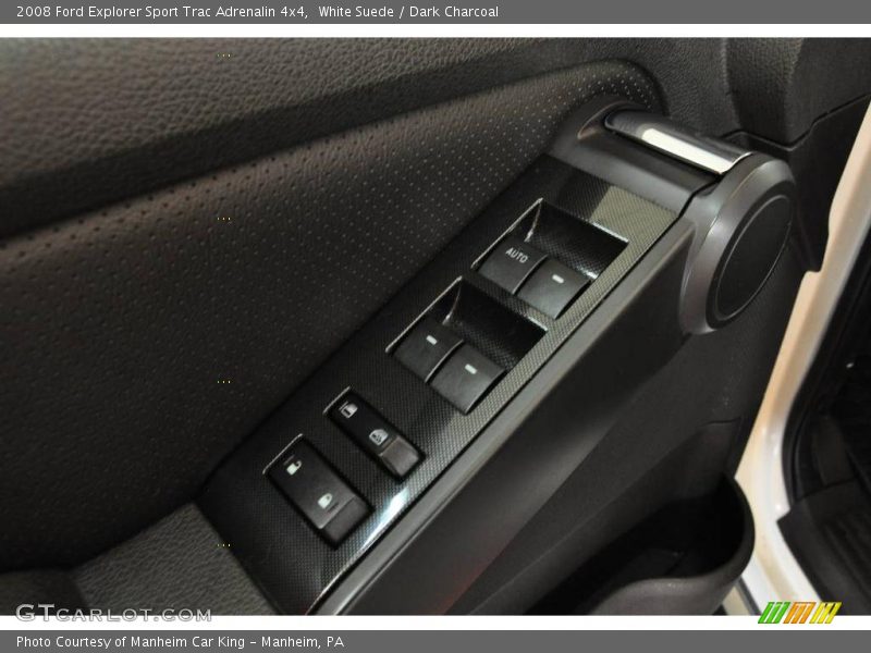 White Suede / Dark Charcoal 2008 Ford Explorer Sport Trac Adrenalin 4x4