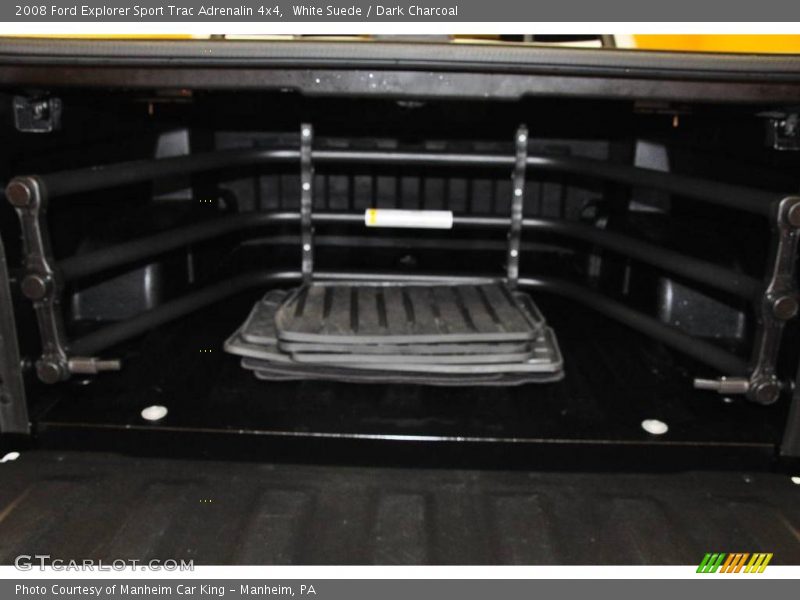 White Suede / Dark Charcoal 2008 Ford Explorer Sport Trac Adrenalin 4x4