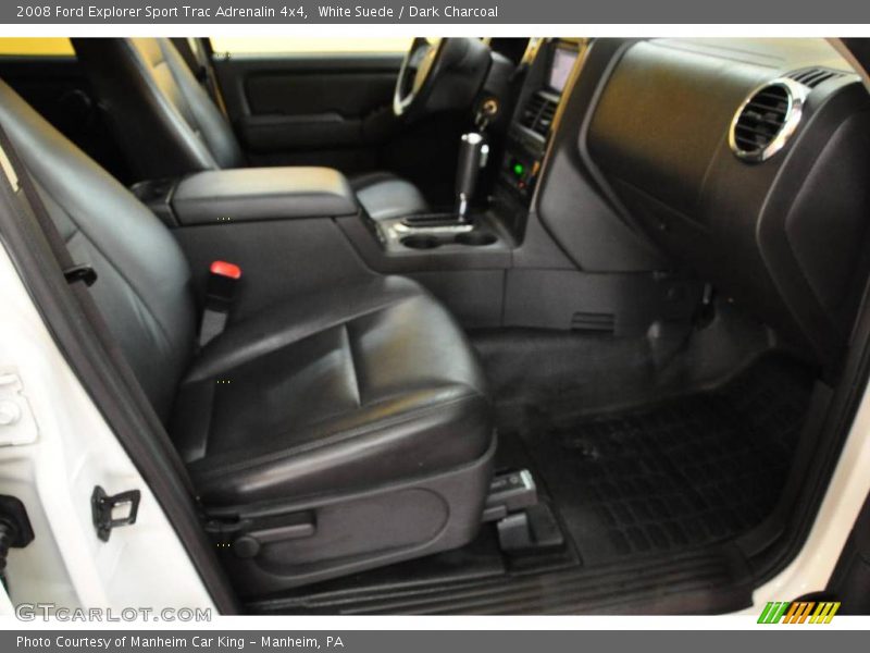 White Suede / Dark Charcoal 2008 Ford Explorer Sport Trac Adrenalin 4x4