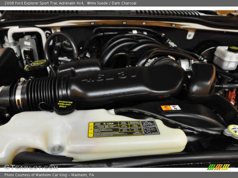 White Suede / Dark Charcoal 2008 Ford Explorer Sport Trac Adrenalin 4x4