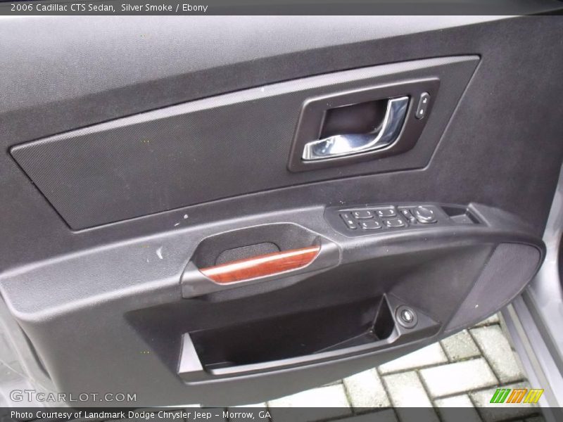 Silver Smoke / Ebony 2006 Cadillac CTS Sedan