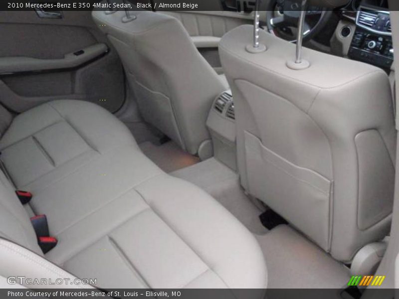 Black / Almond Beige 2010 Mercedes-Benz E 350 4Matic Sedan