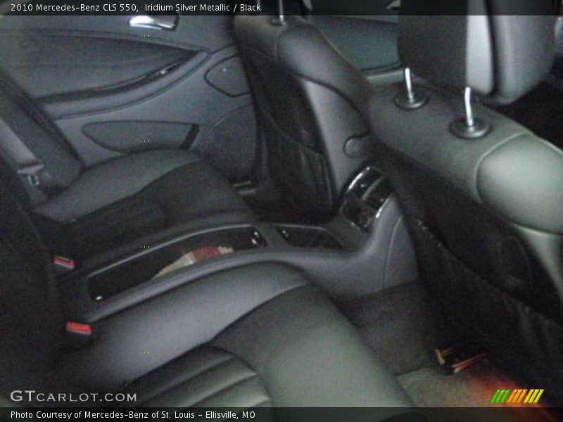 Iridium Silver Metallic / Black 2010 Mercedes-Benz CLS 550