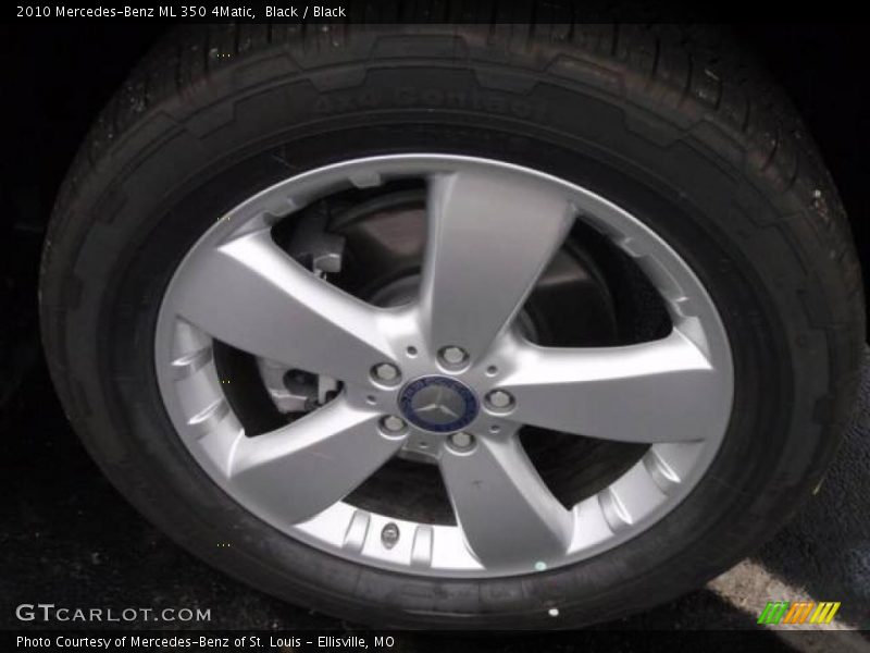 Black / Black 2010 Mercedes-Benz ML 350 4Matic