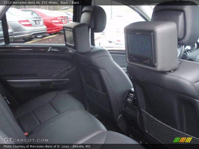 Black / Black 2010 Mercedes-Benz ML 350 4Matic