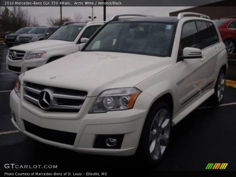 Arctic White / Almond/Black 2010 Mercedes-Benz GLK 350 4Matic