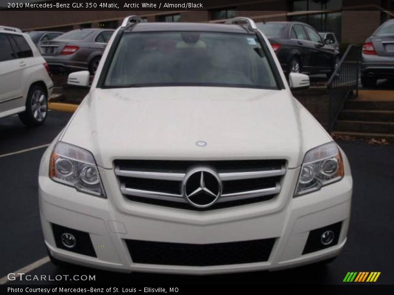 Arctic White / Almond/Black 2010 Mercedes-Benz GLK 350 4Matic