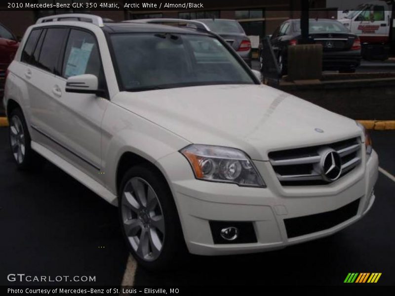 Arctic White / Almond/Black 2010 Mercedes-Benz GLK 350 4Matic