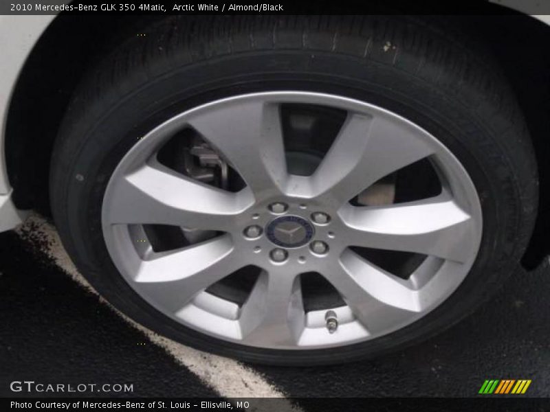 Arctic White / Almond/Black 2010 Mercedes-Benz GLK 350 4Matic