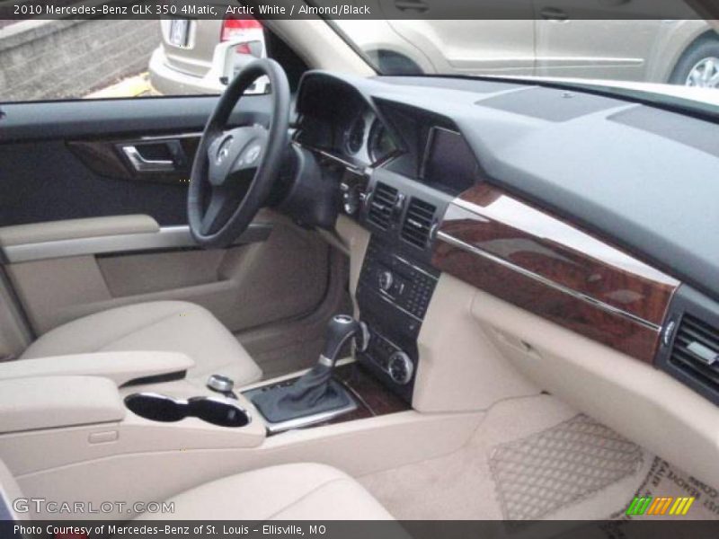 Arctic White / Almond/Black 2010 Mercedes-Benz GLK 350 4Matic