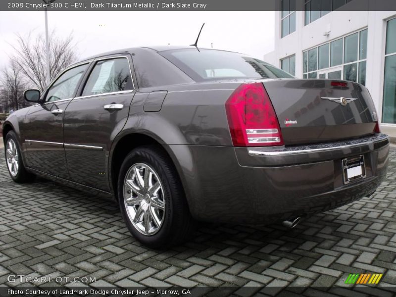 Dark Titanium Metallic / Dark Slate Gray 2008 Chrysler 300 C HEMI