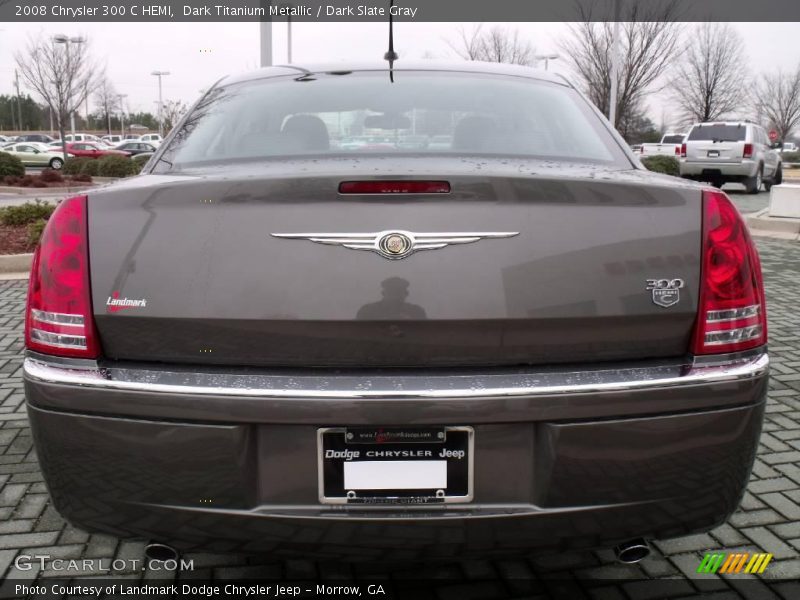 Dark Titanium Metallic / Dark Slate Gray 2008 Chrysler 300 C HEMI