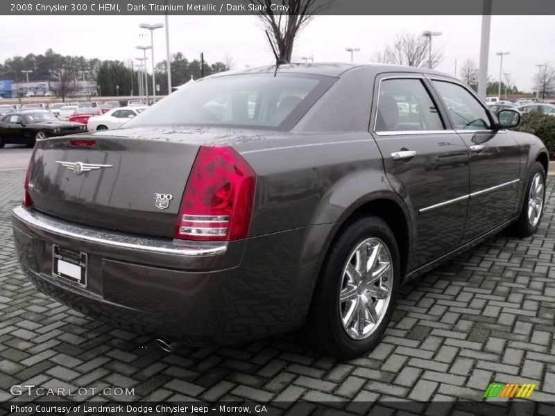 Dark Titanium Metallic / Dark Slate Gray 2008 Chrysler 300 C HEMI