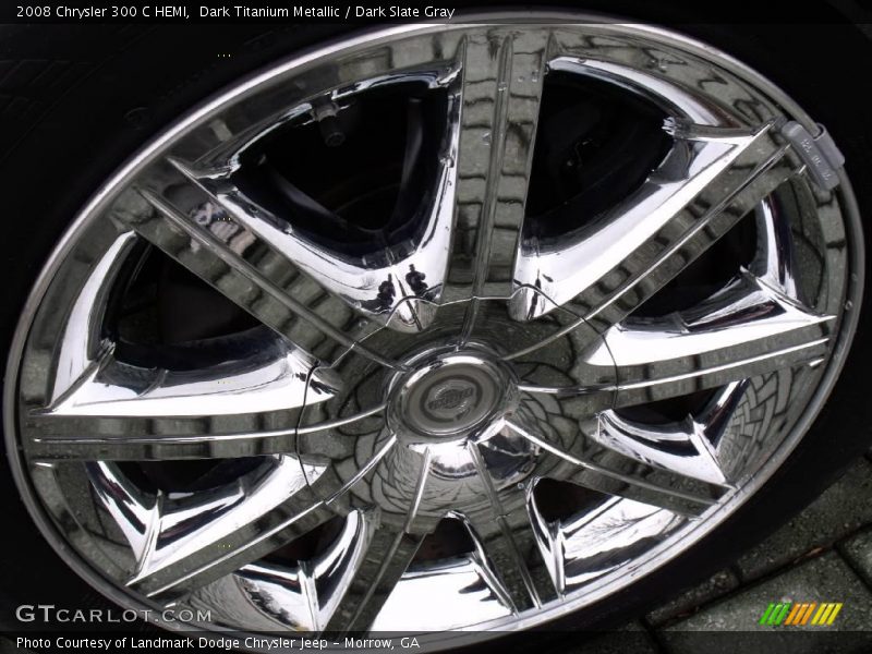 Dark Titanium Metallic / Dark Slate Gray 2008 Chrysler 300 C HEMI