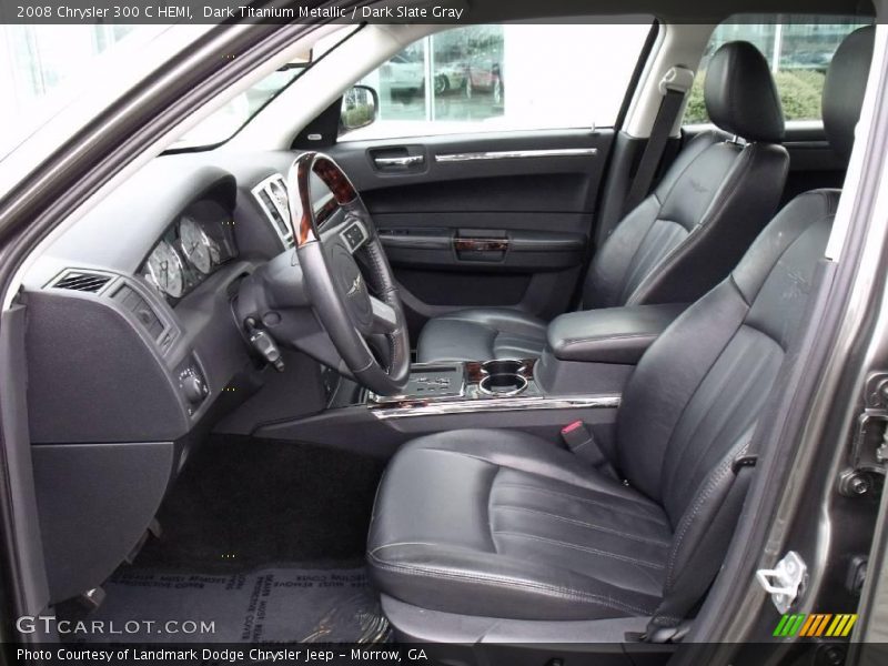 Dark Titanium Metallic / Dark Slate Gray 2008 Chrysler 300 C HEMI