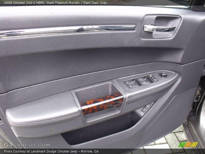 Dark Titanium Metallic / Dark Slate Gray 2008 Chrysler 300 C HEMI