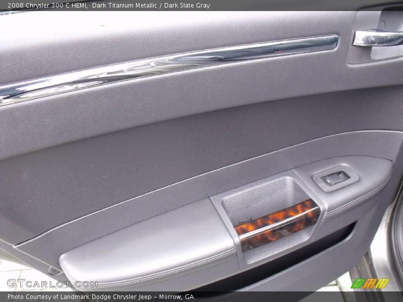 Dark Titanium Metallic / Dark Slate Gray 2008 Chrysler 300 C HEMI