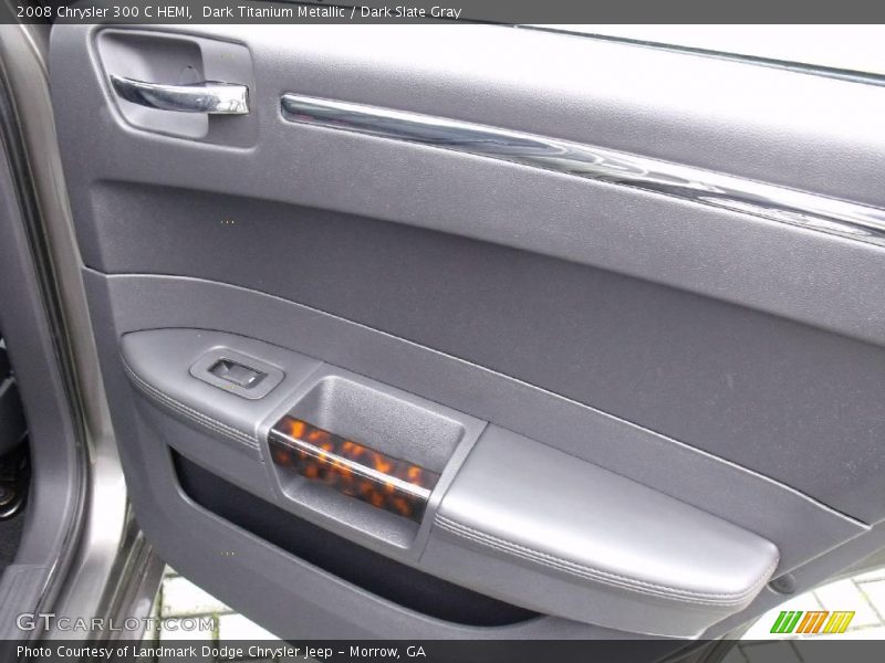 Dark Titanium Metallic / Dark Slate Gray 2008 Chrysler 300 C HEMI