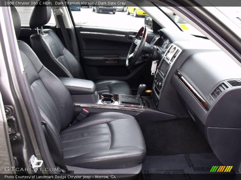 Dark Titanium Metallic / Dark Slate Gray 2008 Chrysler 300 C HEMI