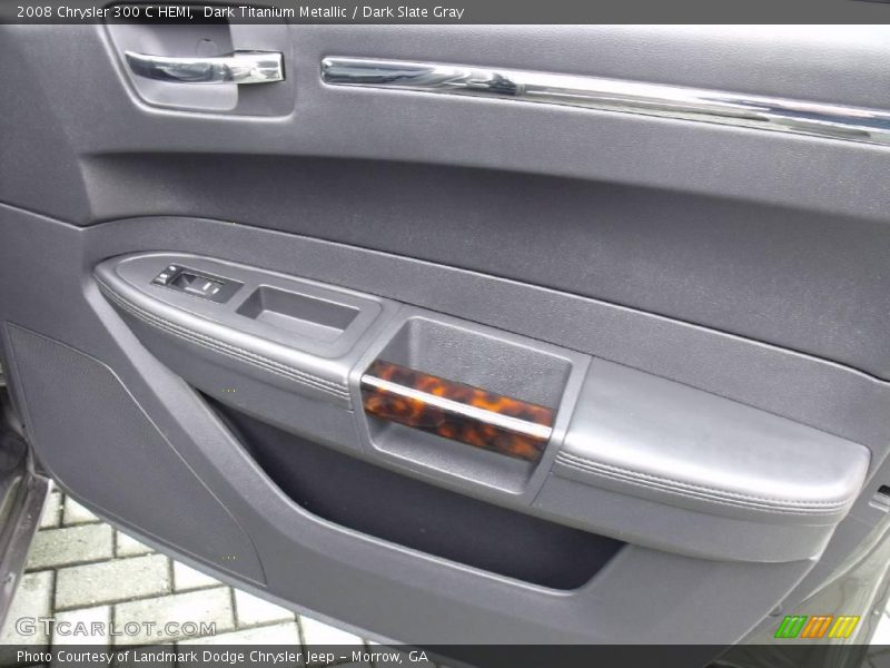 Dark Titanium Metallic / Dark Slate Gray 2008 Chrysler 300 C HEMI