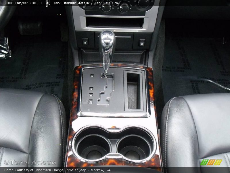 Dark Titanium Metallic / Dark Slate Gray 2008 Chrysler 300 C HEMI