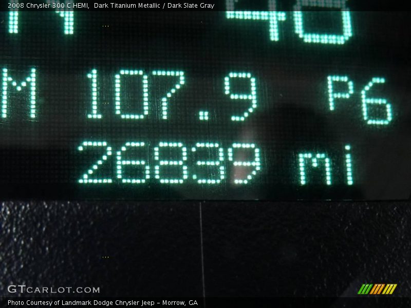 Dark Titanium Metallic / Dark Slate Gray 2008 Chrysler 300 C HEMI