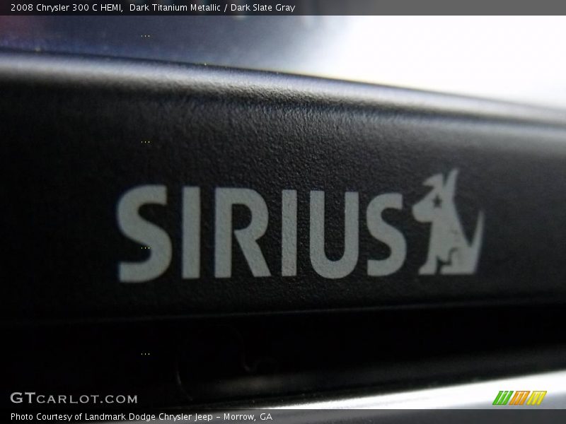 Dark Titanium Metallic / Dark Slate Gray 2008 Chrysler 300 C HEMI