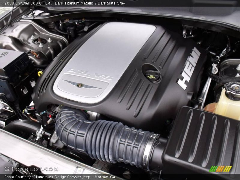 Dark Titanium Metallic / Dark Slate Gray 2008 Chrysler 300 C HEMI