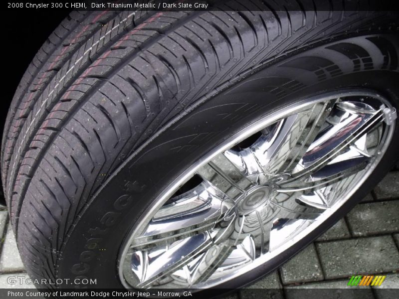 Dark Titanium Metallic / Dark Slate Gray 2008 Chrysler 300 C HEMI