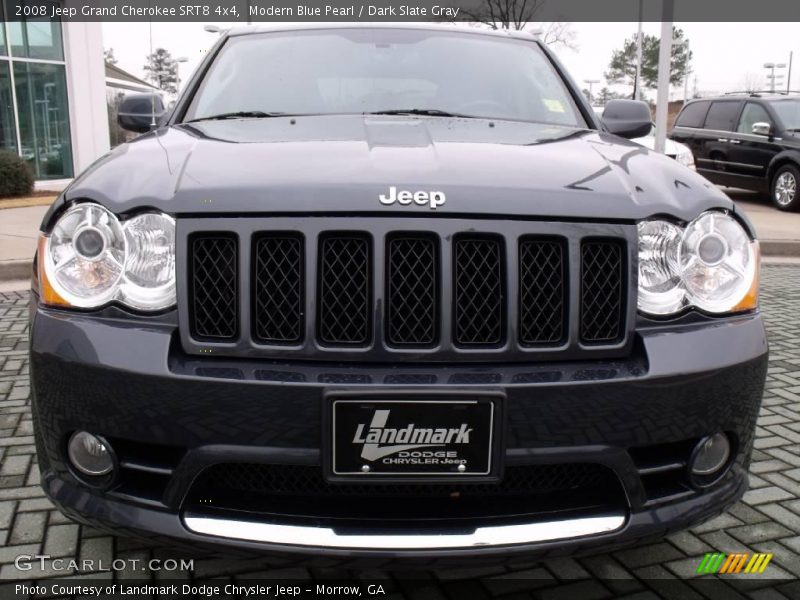 Modern Blue Pearl / Dark Slate Gray 2008 Jeep Grand Cherokee SRT8 4x4
