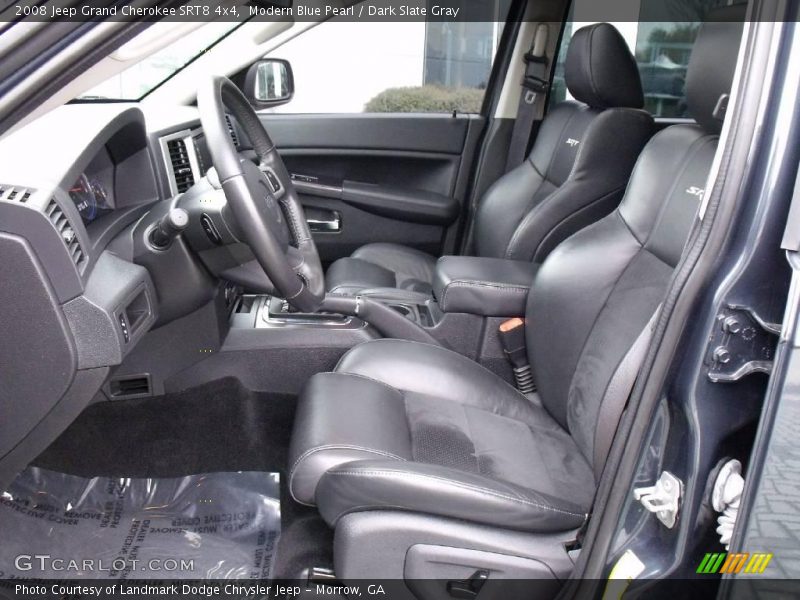 Modern Blue Pearl / Dark Slate Gray 2008 Jeep Grand Cherokee SRT8 4x4